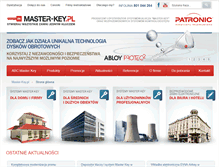 Tablet Screenshot of master-key.pl